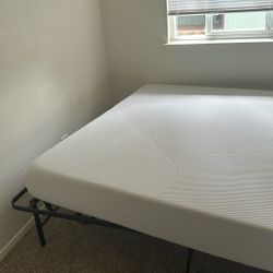 Queen Size Bed w/ Metal Frame