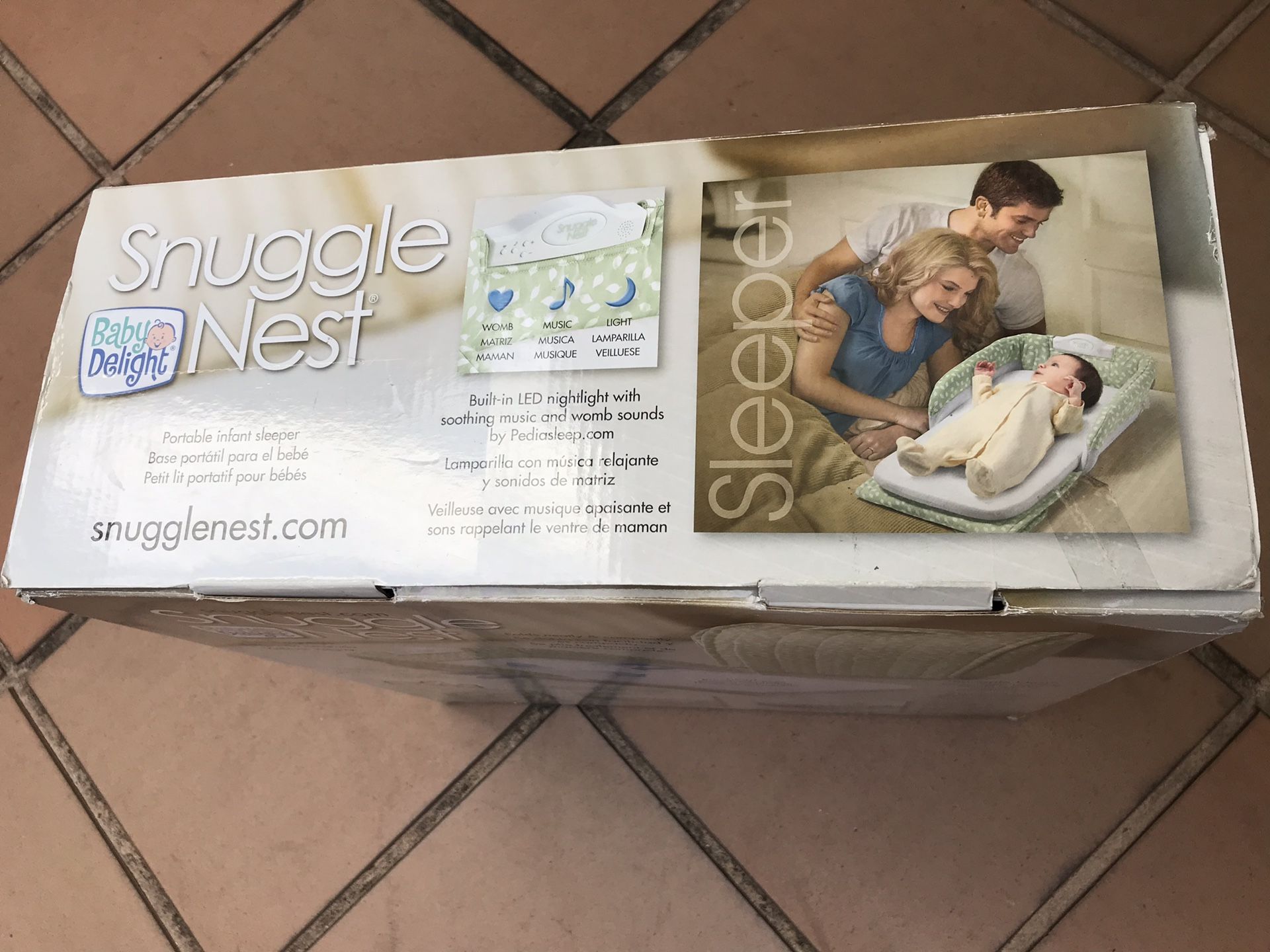 Snuggle Nest Infant Sleeper Foldable And Portable