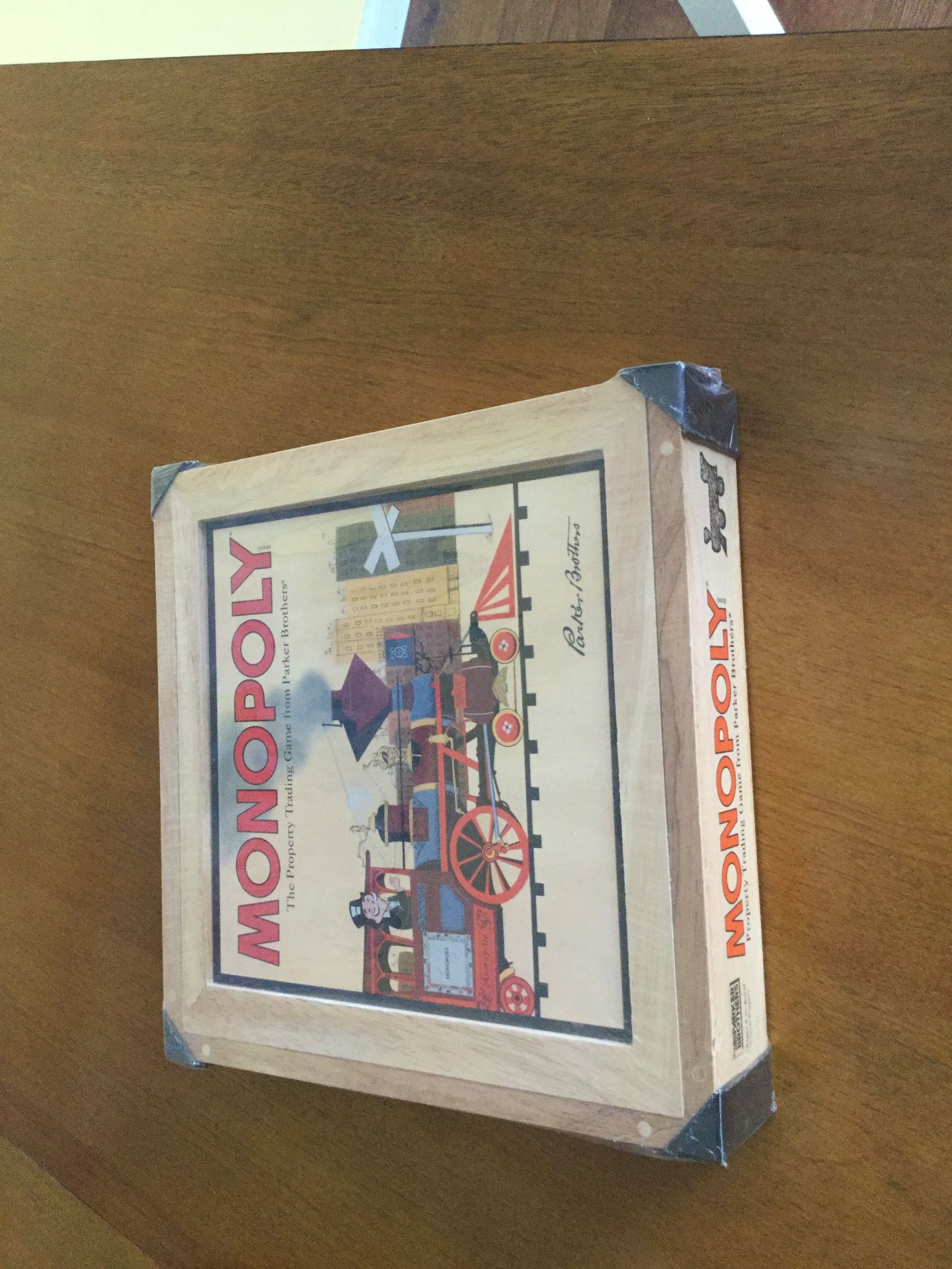 Classic Wooden Monopoly (unopened)