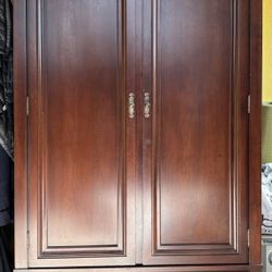 Ethan Allen Armoire Cabinet