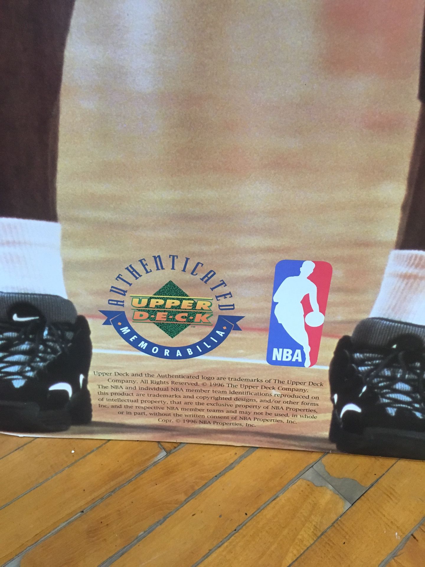 1996 Upper Deck MJ cutout