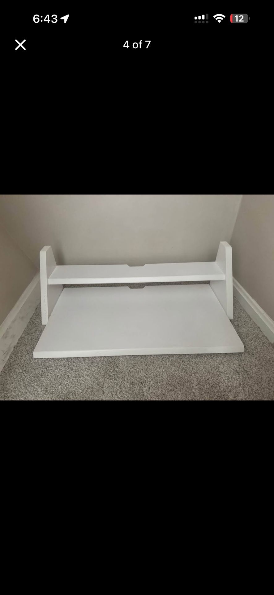 Floating Desk (White) 