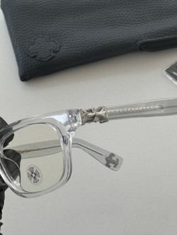 Chrome Hearts Glasses transparent