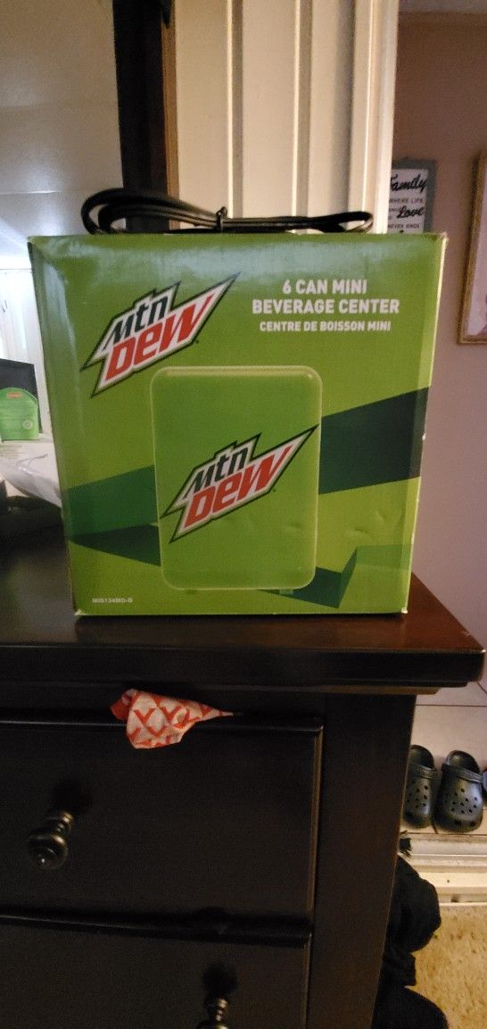 Mtn Dew Mini Fridge