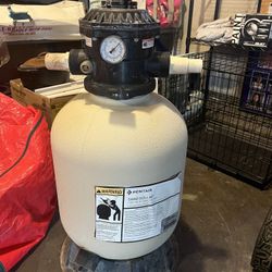 Pentair 145339 Almond Tank with Drain Replacement Sand Dollar SD35 Pool and Spa Sand Filter