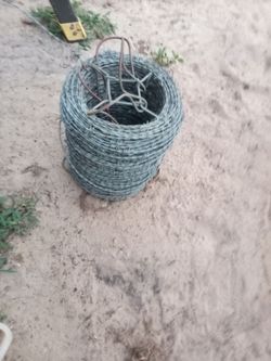 New Roll of Barb Wire