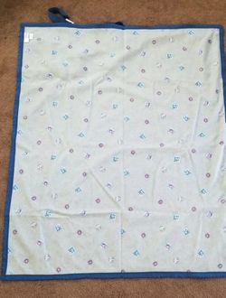 Mickey Mouse Rolled Picnic Blanket Tote. 60"x50". NEW