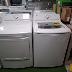LG Washer And Dryer Set 