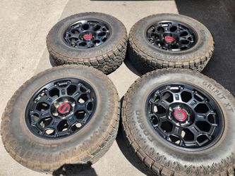 18" toyota tundra sequoia tacoma 4runner replic wheels and tires