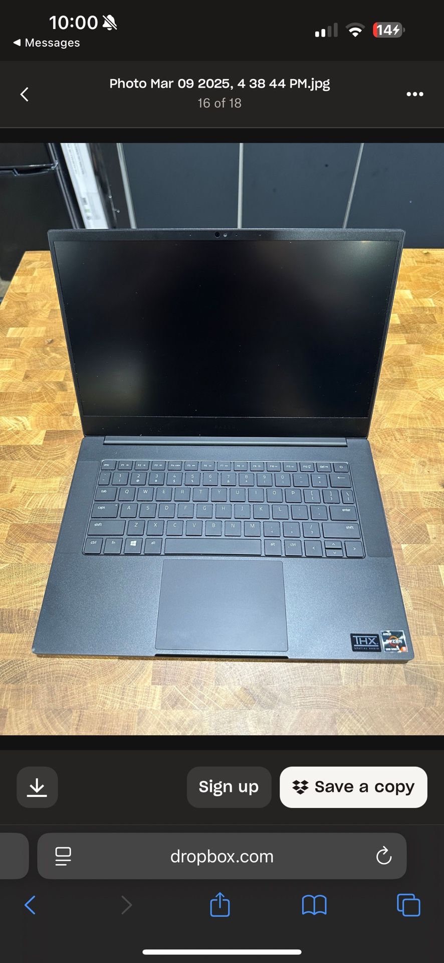 Razer Blade laptop