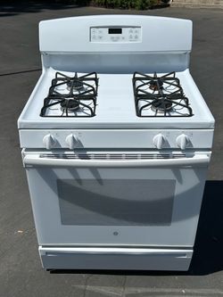 GE natural gas oven
