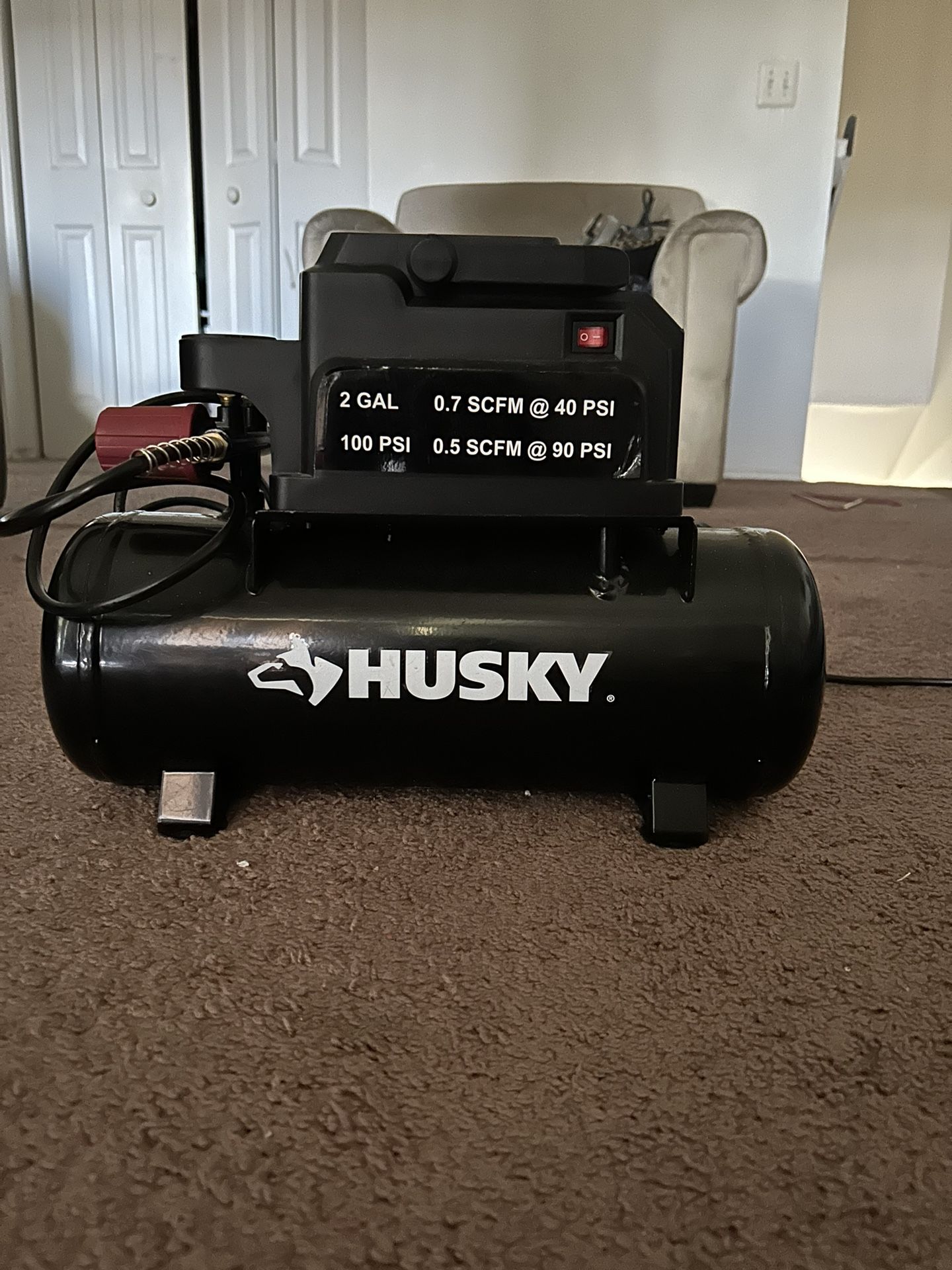 Husky Portable Air Compressor *Excellent Condition*