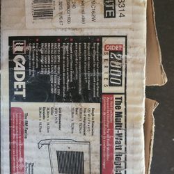 Cadet Heater-New Never Used In Box