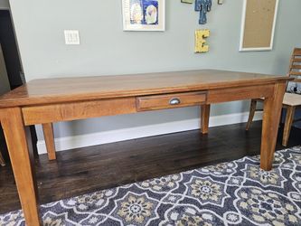 Pottery Barn Table & 6 Barewood Chairs