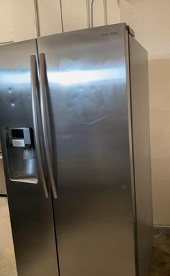Samsung Side By Side Stainless Steel Fridge
