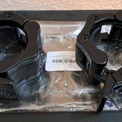 BRAND NEW! Barbell Standard Size Collars Clips Retainers Weight Plates - $10 (South Fort Worth)

