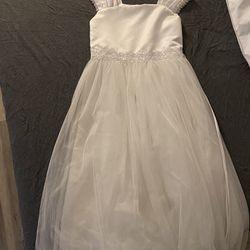 Jr Bridesmaid/1st Communion Dress