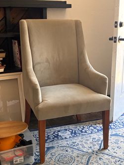 Sage Green Cushioned Chair