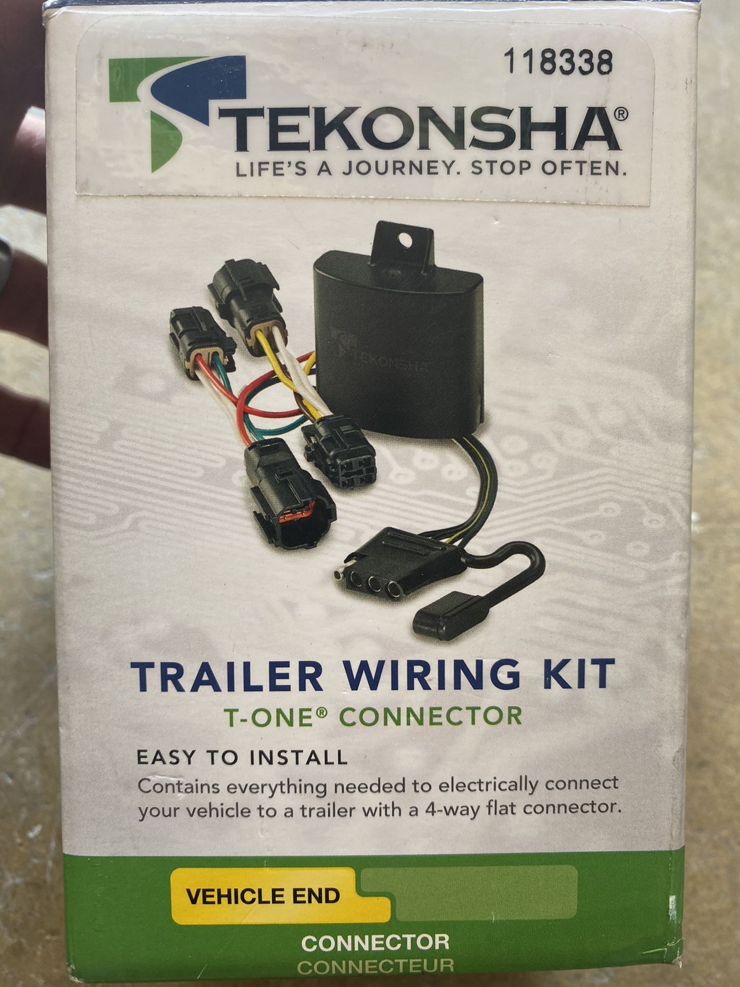 Trailer wiring kit for 1987-95 GMC full size van