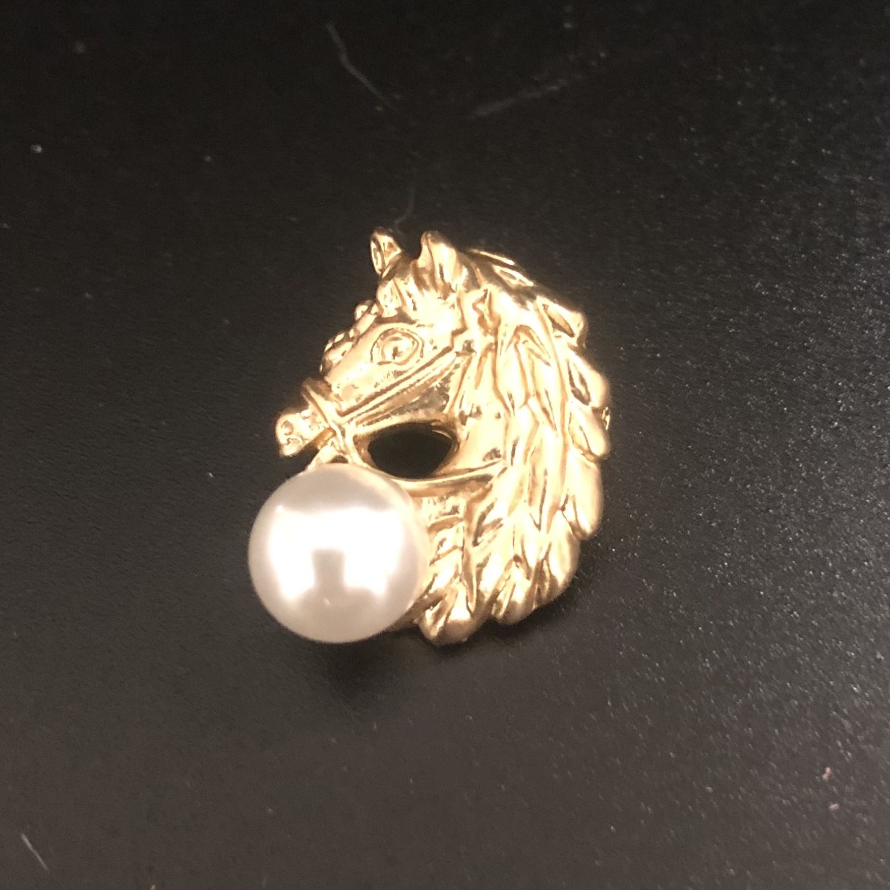 Small Horse Head Brooch