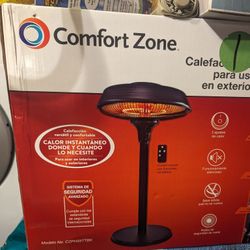 COMFORT ZONE 1500 WATT TABLETOP ELECTRIC HEATER 