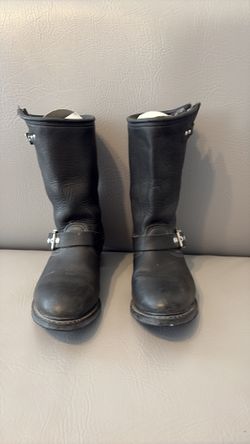 Women’s genuine leather Harley boots