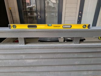 4 ft Stanley Spirit Level