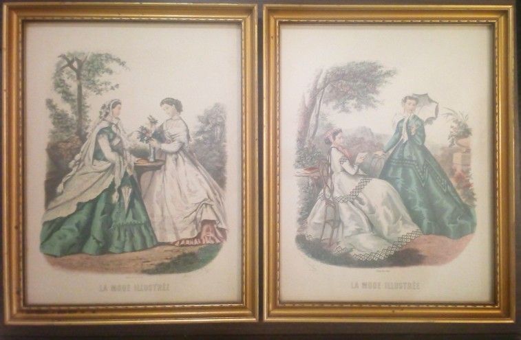 La More Illustree Advertising Prints 1955 (2)