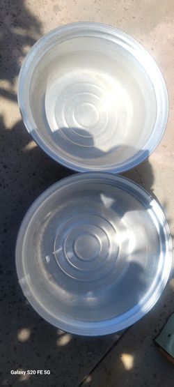 Aluminum mixing basin ( 25qt)