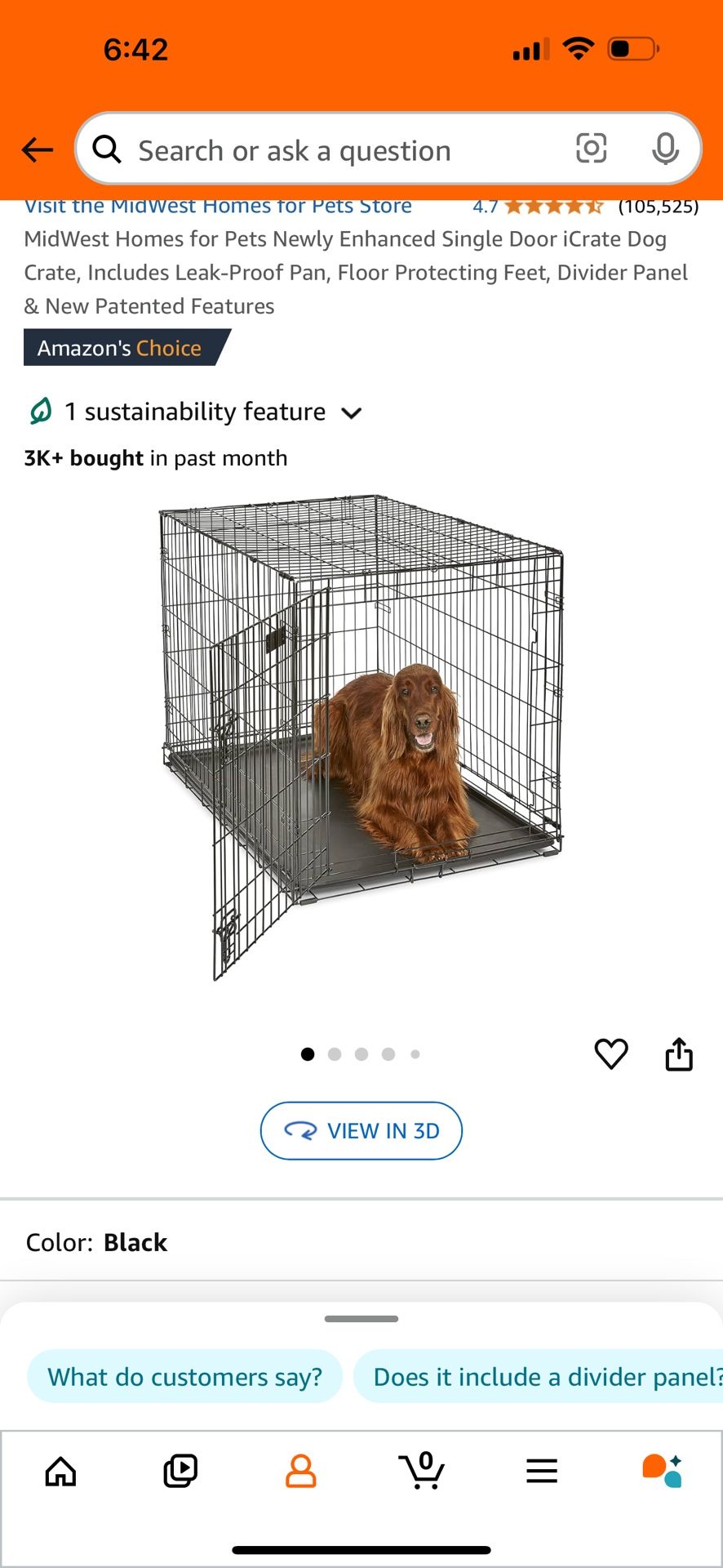 Large Dog Crate