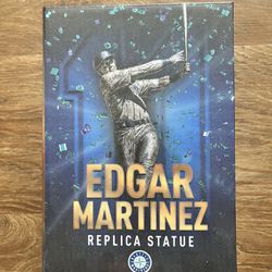 Autographed Edgar Martinez Statue Replica