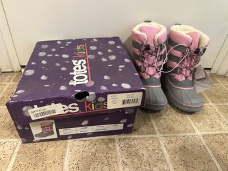Girl Snow Boots Size 1