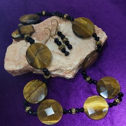 Handdesigned Tiger eye set