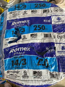 New romex wire 14/3