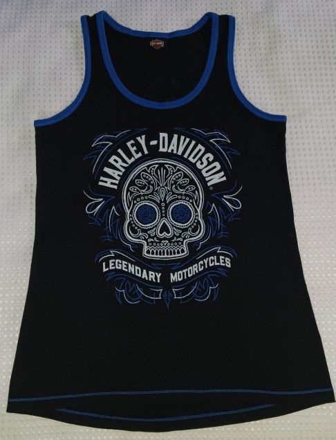 Harley Davidson Fort Worth, TX Tank Top Shirt Women's Size Medium $10