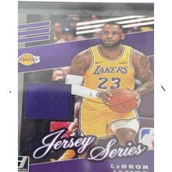 Lebron James jersey card
