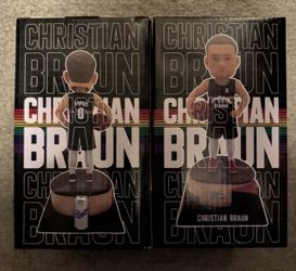2026 Nuggets Christian Braun Bobblehead x2