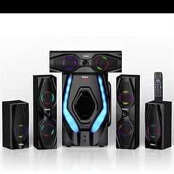 BobTot Home Theater System Surrounds Sound Speakers -1200 Watts