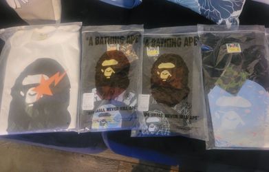 A Bathing Ape BAPE T-Shirts New in Bag $45 each