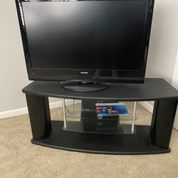 37” Toshiba TV and Stand