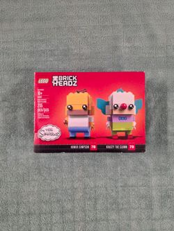 Lego Homer Simpson & Krusty the Clown