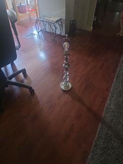 Lamp with no shade