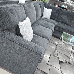 Take Home Pay Later Only $39 Down Payment 🌟L Shaped Modular Sectional Couch W Chaise 🌟 Fast Delivery 🔥 Color Options 