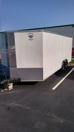 Vnose Aluminum Enclosed Trailers all sizes