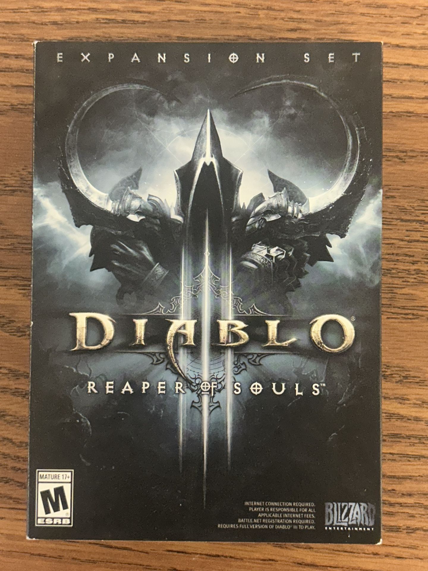 Diablo III + Reaper of Souls PC Game Bundle – Blizzard – Complete with Cases