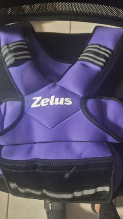 Zelus adjustable weighted vest for sale