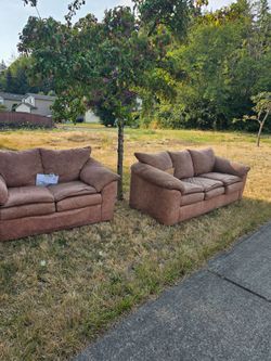 Free couch and love seat