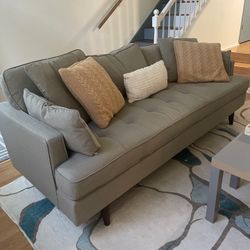 Magnolia Homes Grey Couch