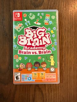 Nintendo Switch Big Brain Academy Brain vs. Brain game