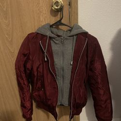 Cropped bomber jacket 